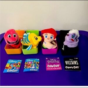 The Little Mermaid Cutie Cuffs - Set of 4